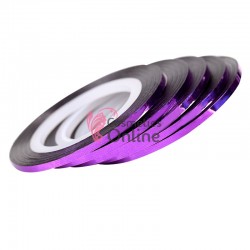 Banda decorativa de unghii 1mm Mov 1mm Mov